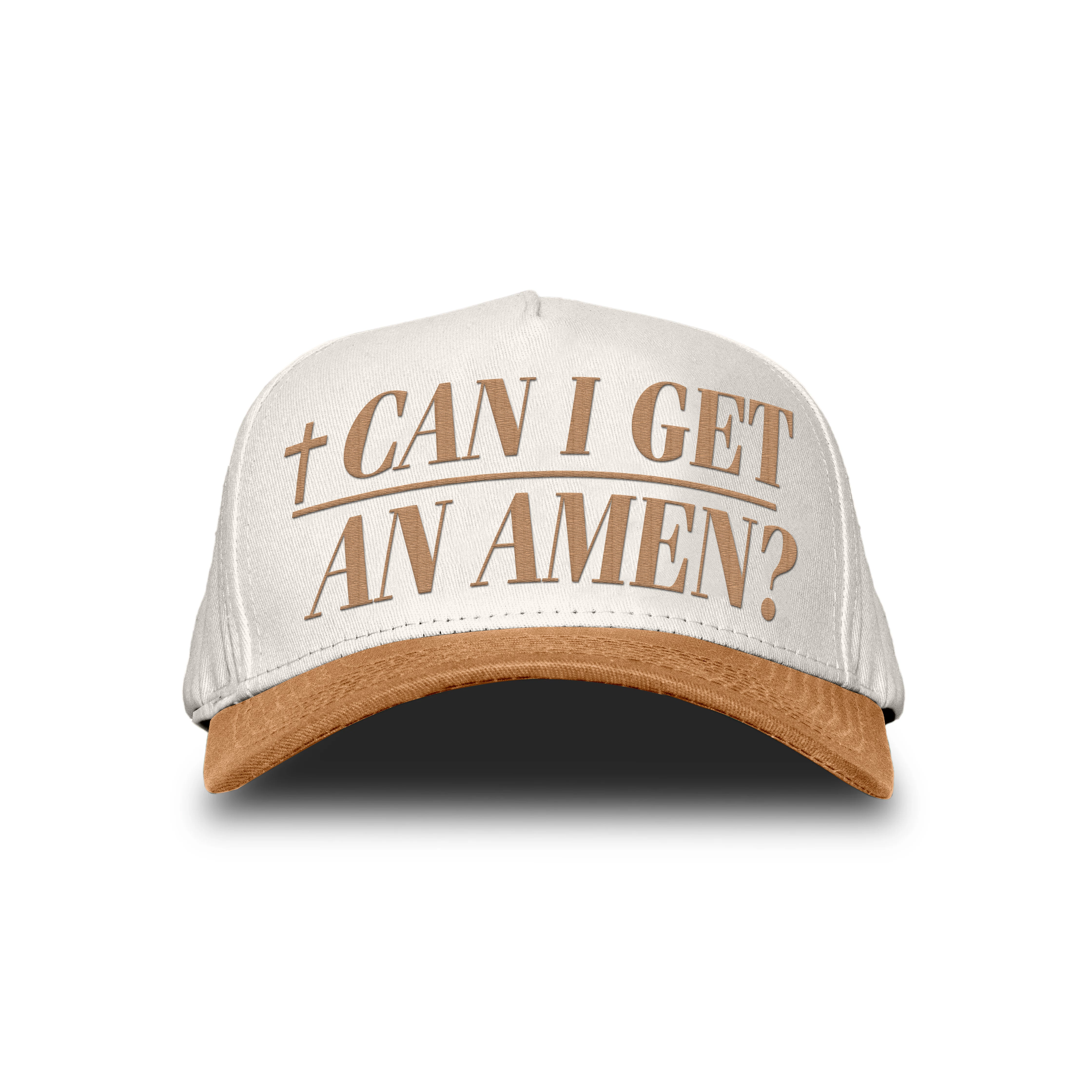 CAN I GET AN AMEN? SNAPBACK - CREME/KHAKI